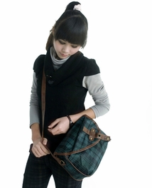 Blancho Bedding [Sweet Nancy] Darkcyan Shoulder Bag