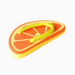 Blancho Bedding Tasty Orange Womens Flip Flops