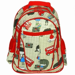 blancho bedding Blancho [Go To School] Fashion Kid Backpack / Pre-School Backpack / Snack Backpack - Green