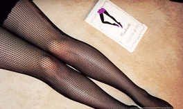 Blancho Bedding Blancho LZSA063-1 Sexy Black Sheer Thigh Floral Stocking