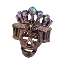 blancho bedding BLANCHO RING JEWELRY SKULL JEWELLERY GOLDEN