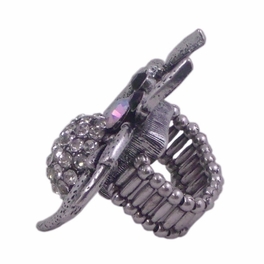 Blancho Bedding BLANCHO RING JEWELRY SPIDER BLACK HOUSE JEWELLERY SILVER