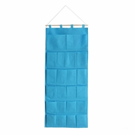 blancho bedding [Blue Hanging] Wall hanging/ Sewing Baskets / Wall Baskets / Hanging Baskets (18*43)
