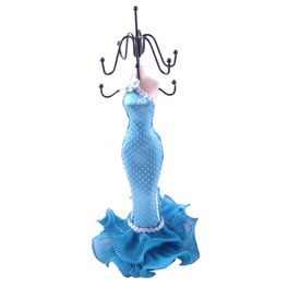 blancho bedding [Blue Sea-maid] Jewelry Display Holder Figure Stand Blue