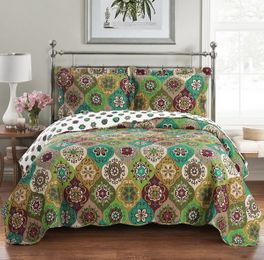 blancho bedding BONNIE OVERSIZE COVERLET SET Full/Queen