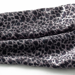 Blancho Bedding Brando Burgundy Elegant Stylish Leopard Design Natural Silk Scarf/Wrap/Shawl(Large)