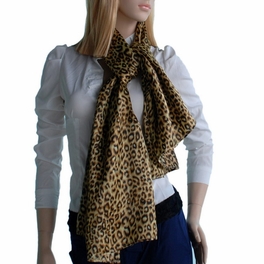 Blancho Bedding Brando Chic Leopard Grain Color Super Soft Silk Scarf/Wrap/Shawl(Large)