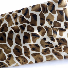 Blancho Bedding Brando Coffee Giraffe Animal Print Fashion Comfy Exquisitely Soft Silky Scarf/Wrap/Shawl(Small)