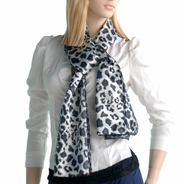 Blancho Bedding Brando Elegant Stylish Leopard Design Natural Silk Scarf/Wrap/Shawl(Large)