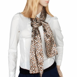 Blancho Bedding Brando Fashion Leopard Pattern Soft Natural Silky Scarf/Wrap/Shawl(Large)