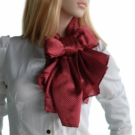 Blancho Bedding Brando Red Small Cute Dot Design Campus Style Silk Scarf/Wrap/Shawl(Small)