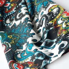 Blancho Bedding Brando Sea Green Distinctive Stylish Paisley Pattern Fashion Soft Natural Silky Scarf/Wrap/Shawl(Large)