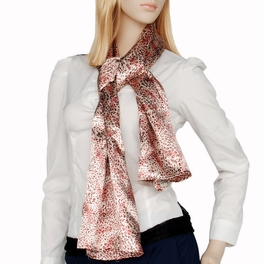 Blancho Bedding Brando Simple & Decent Warm Pink Tone Background Leopard Print Fashion Silk Scarf/Wrap/Shawl(Large)
