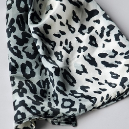 Blancho Bedding Brando Simple Leopard Print Stylish Completely Natural Silk Scarf/Wrap/Shawl(Small)
