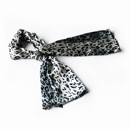 blancho bedding Brando Simple Leopard Print Stylish Completely Natural Silk Scarf/Wrap/Shawl(Large)