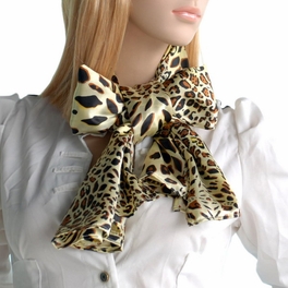 Blancho Bedding Brando Special Leopard Grain Color Animal Print Natural Elegant Silk Scarf/Wrap/Shawl(Large)