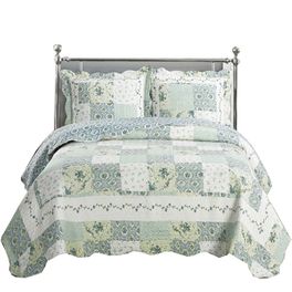 blancho bedding Brea Oversize Coverlet Set Full/Queen Size 3PC