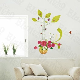 blancho bedding Bright Flowers - Wall Decals Stickers Appliques Home Decor