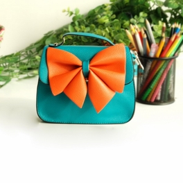 blancho bedding [Bright Ocean] Colorful Leatherette Clutch Shoulder Bag Clutch Casual Purse