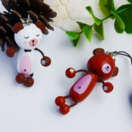 blancho bedding [Brown Bear & White Bear] - Cell Phone Charm Strap / Camera Charm Strap / Handbags Charms