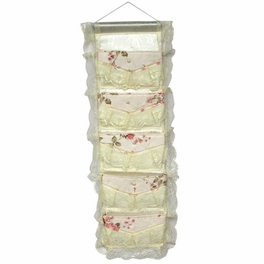 blancho bedding [Bud Silk & Allover] Ivory/Wall Hanging/ Wall Organizers / Baskets / Hanging Baskets (11*29)