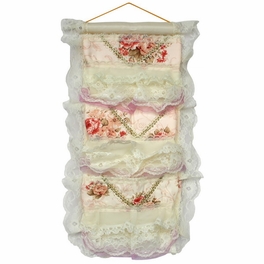 blancho bedding [Bud Silk] Purple Lace/Wall Hanging/ Wall Organizers / Wall Baskets / Hanging Baskets (11*19)