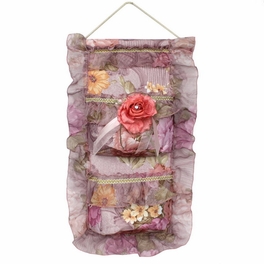 blancho bedding [Bud Silk & Red Rose] Wall Hanging/ Wall Organizers /Wall Baskets/Hanging Baskets (13*21)
