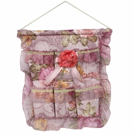 blancho bedding [Bud Silk & Red Rose] Wall Hanging/ Wall Organizers /Wall Baskets/Hanging Baskets (16*18)