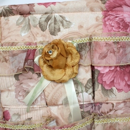 Blancho Bedding [Bud Silk & Yellow Rose] Wall Hanging/ Wall Organizers /Wall Baskets/Hanging Baskets (16*18)