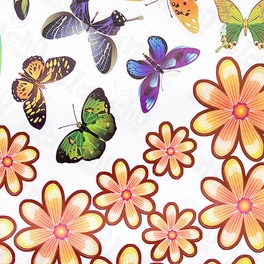 Blancho Bedding Butterfly Gathering - Wall Decals Stickers Appliques Home Decor