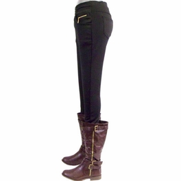Blancho Bedding [Button - A] Fashion Women's Legging New Novelty Footless Tights Skinny Pants Stretch Pants One Size