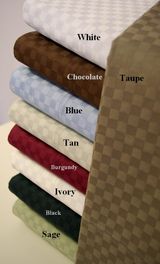 blancho bedding California King Checkered Sheet Sets