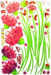 Blancho Bedding Carnation's Dream - Wall Decals Stickers Appliques Home D¨¦cor
