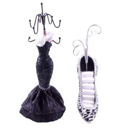 blancho bedding [Carol] Jewelry Display Holder Stand Combo Black