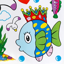 Blancho Bedding Cartoon Fish-1 - Wall Decals Stickers Appliques Home Decor