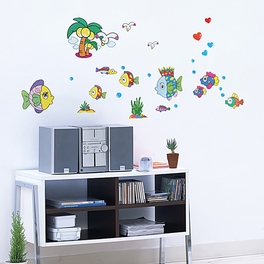blancho bedding Cartoon Fish-1 - Wall Decals Stickers Appliques Home Decor