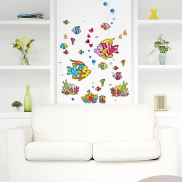 blancho bedding Cartoon Fish-2 - Wall Decals Stickers Appliques Home Decor