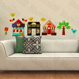blancho bedding Cartoon House Collection - Wall Decals Stickers Appliques Home D¨¦cor
