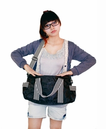 Blancho Bedding [Casual Life] Black Shoulder Bag Fashion