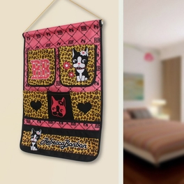 Blancho Bedding [Cat & Heart] Coffee/ Wall Hanging/ Wall Organizers / Wall Baskets / Baskets (14*20)