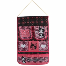 blancho bedding [Cat & Heart] Pink/Wall Hanging/ Wall Organizers / Wall Baskets / Hanging Baskets (15*22)