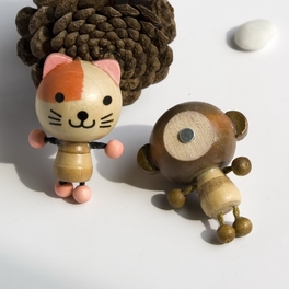 Blancho Bedding [Cat & Monkey] - Refrigerator Magnets / Animal Magnets