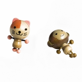 blancho bedding [Cat & Monkey] - Refrigerator Magnets / Animal Magnets