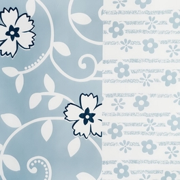 Blancho Bedding Chained Flower - Self-Adhesive Wallpaper Home Decor(Roll)