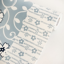 blancho bedding Chained Flower - Self-Adhesive Wallpaper Home Decor(Roll)