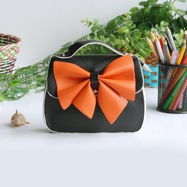 blancho bedding [Charm Bowknot] Colorful Leatherette Clutch Shoulder Bag Clutch Casual Purse