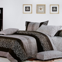 blancho bedding [Charming Garret] Luxury 4PC Comforter Set Combo 300GSM (Twin Size)
