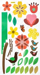Blancho Bedding Cheerful Front Yard - Wall Decals Stickers Appliques Home Decor