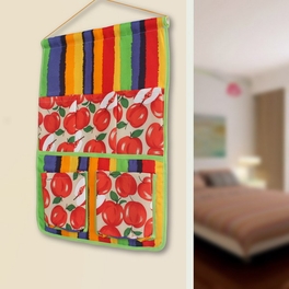Blancho Bedding [Cherry] Wall Hanging/ Wall Organizers / Wall Baskets / Hanging Baskets/ Baskets (14*20)