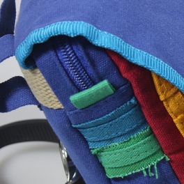 Blancho Bedding [Childhood Memory] Fabric Art Multi-Purposes Fanny Waist Pack / Back Pack / Travel Lumbar Pack